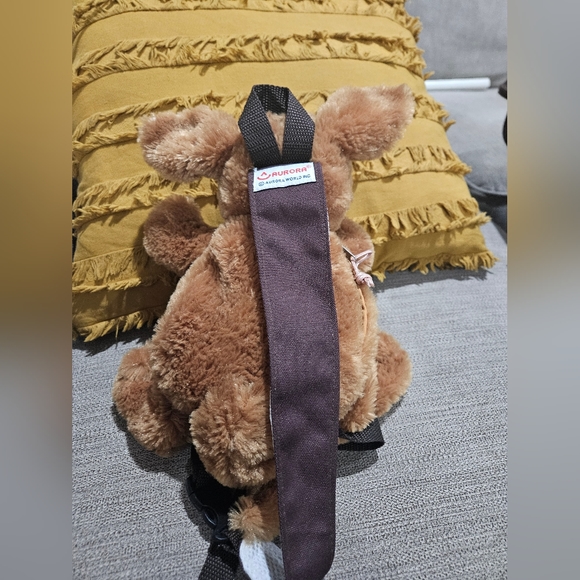 AURORA WORLD INC. Vintage kangaroo backpack - Picture 3 of 7